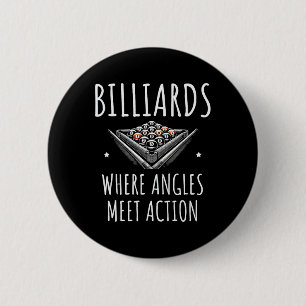 Billiards Where Angles Meet Action Pool 1 2 Inch Round Button