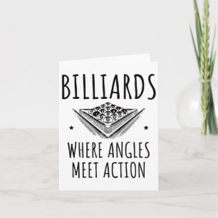 Billiards Where Angles Meet Action Pool Card