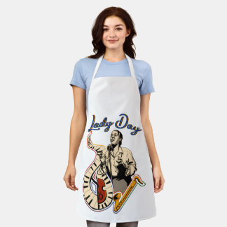 Billie Holiday Apron