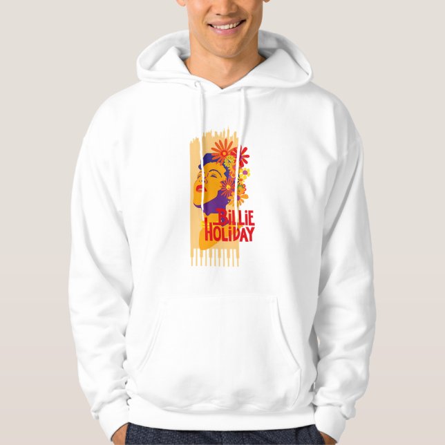 Billie Holiday Hoodie (Front)