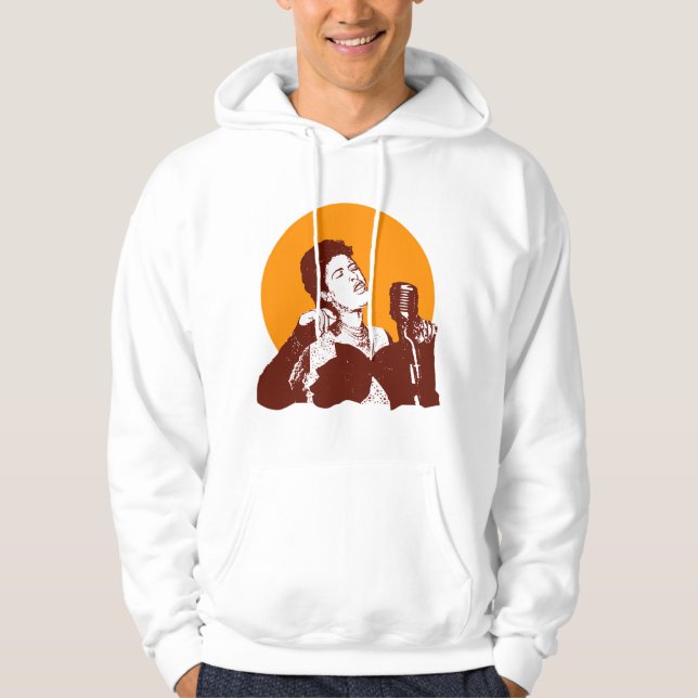 Billie Holiday Hoodie (Front)