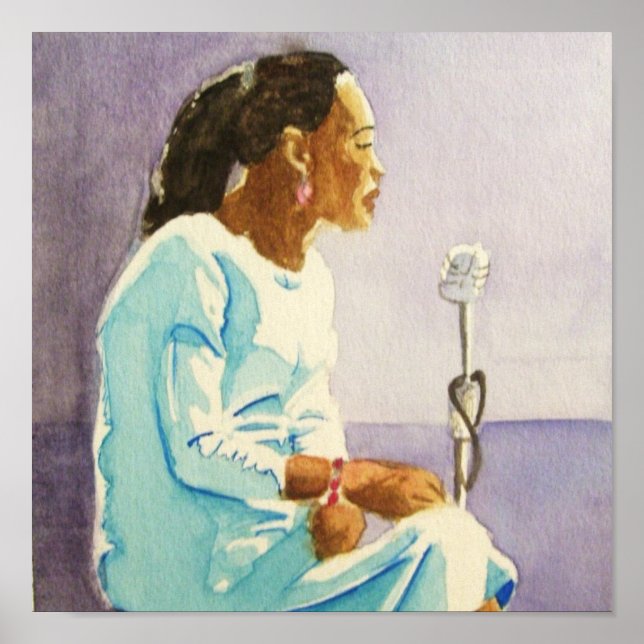 Billie Holiday Poster (Front)