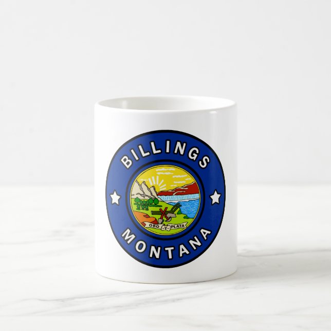 Billings Montana Coffee Mug (Center)