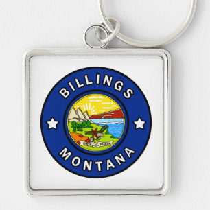 Billings Montana Keychain