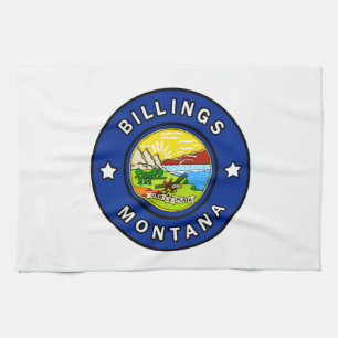 Billings Montana Kitchen Towel