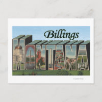 Billings, Montana - Large Letter Scenes
