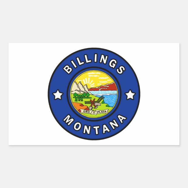 Billings Montana Sticker (Front)