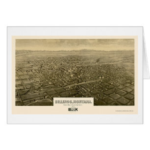 Billings, MT Panoramic Map - 1904