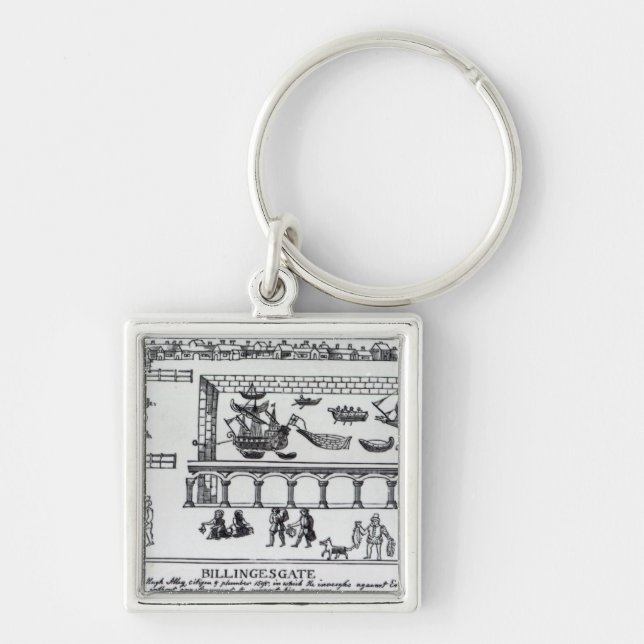 Billingsgate Market Keychain (Front)