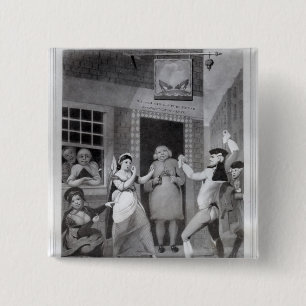 Billingsgate Triumphant 2 Inch Square Button