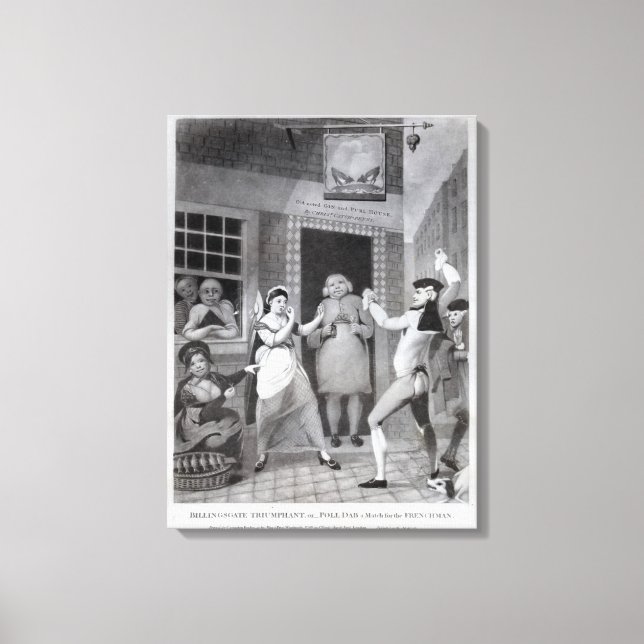 Billingsgate Triumphant Canvas Print (Front)