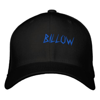 BILLOW EMBROIDERED HAT