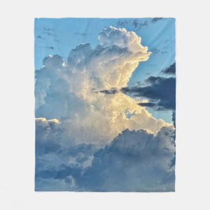 BILLOWING CLOUDS FLEECE BLANKET