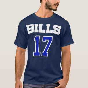 Bills Jersey Number Josh Allen T-Shirt