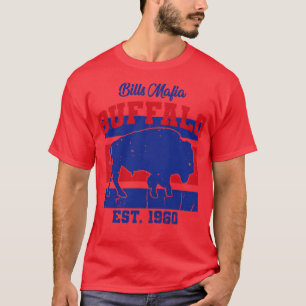 Bills Mafia Buffalo Est 1960 Vintage Style T-Shirt