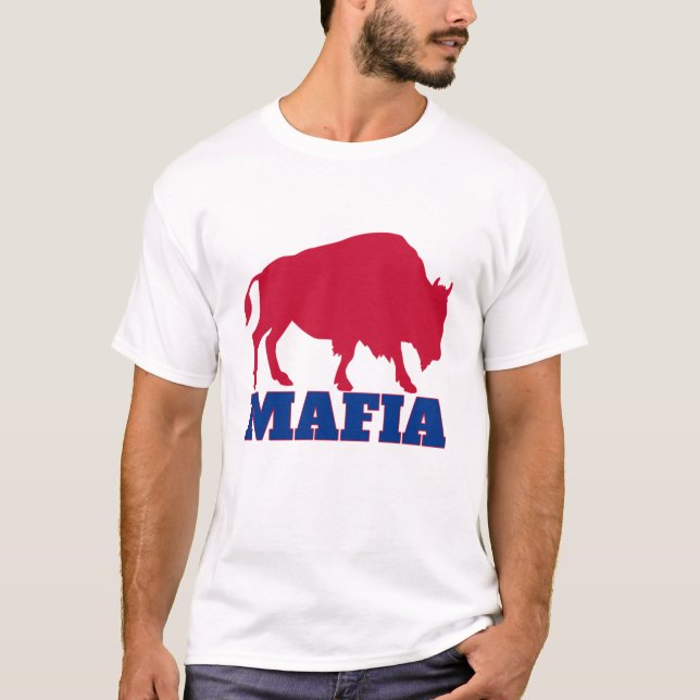 Bills Mafia Great Gift Buffalo Football Sports Bul T-Shirt (Front)