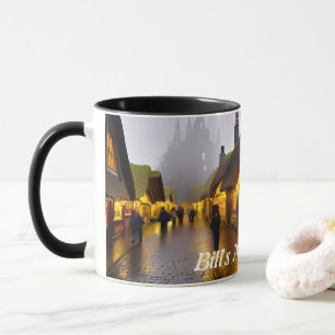 Bill's Morning Tea Personalized Customizable Mug
