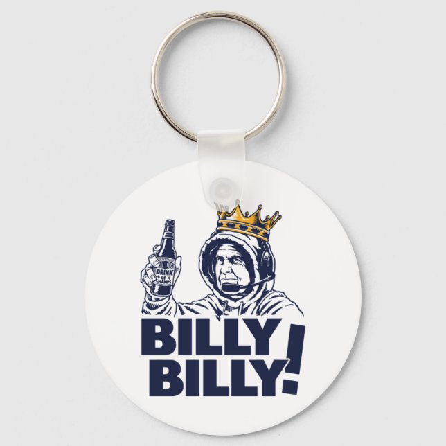 Billy Billy! King Keychain (Front)