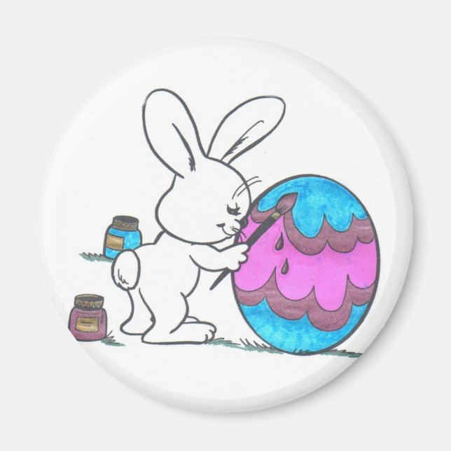 Billy Bunny Magnet (Front)