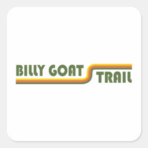 Billy Goat Trail Maryland Square Sticker