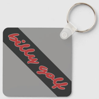 Billy Golf Bag Tag Keychain 
