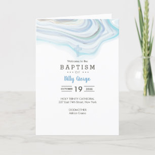 Billy Greek Orthodox Church Baptism Program