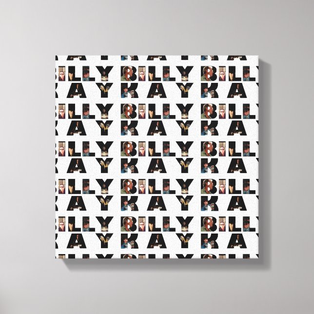 Billy Kay Photo Tour Logo Imprimantes en toile env (Recto)