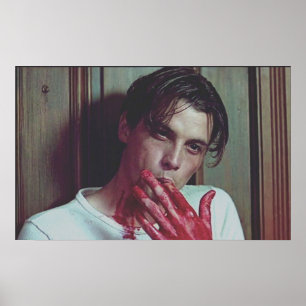 Billy Loomis Scream Finger Suck Poster