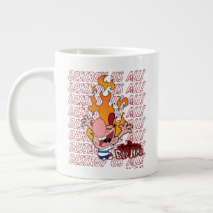 Billy & Mandy - Destroy Us All Large Coffee Mug