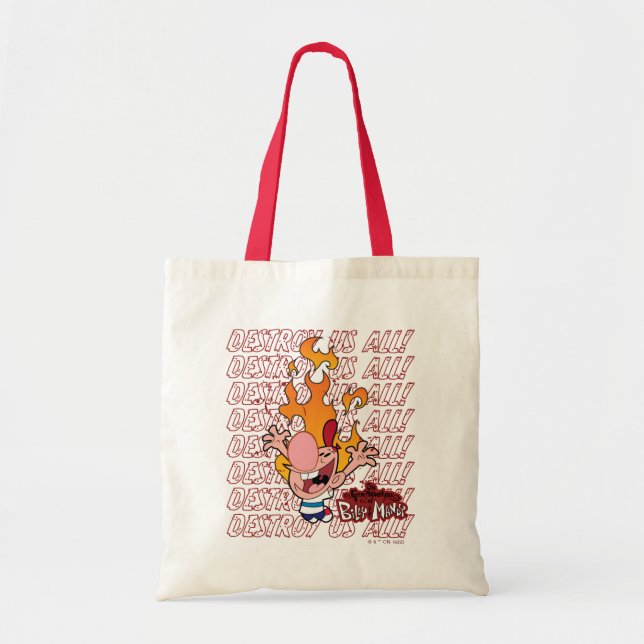 Billy & Mandy - Destroy Us All Tote Bag (Front)