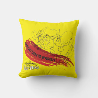 Billy & Mandy - Evolution Takes No Prisoners Throw Pillow