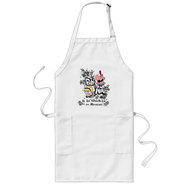 Billy & Mandy - Useless to Resist Long Apron (Front)