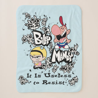Billy & Mandy - Useless to Resist Sherpa Blanket