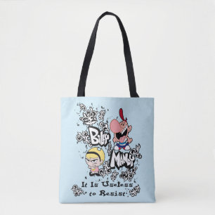 Billy & Mandy - Useless to Resist Tote Bag