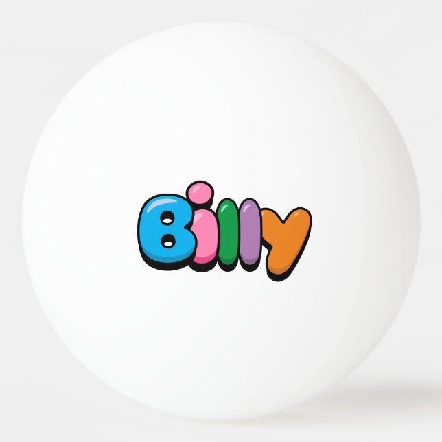 Billy Ping Pong Ball (Front)