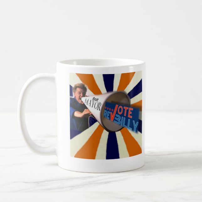 Billy Talen for NYC Mayor mug (Left)