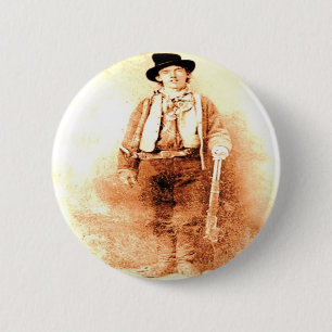 Billy the Kid 2 Inch Round Button