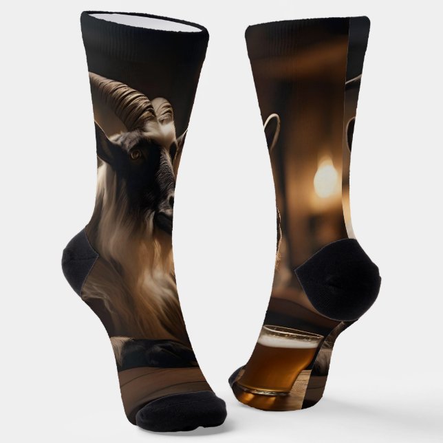 Billy the Kid: A Goat Walks into a Bar, Socks (Angled)