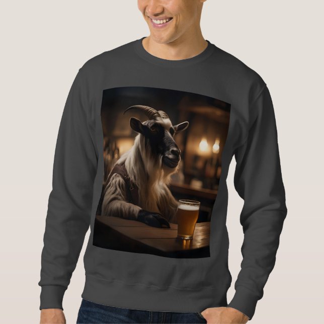 Billy the Kid: A Goat Walks into a Bar, Sweatshirt (Front)