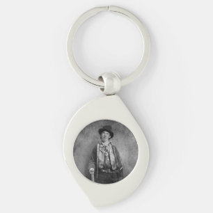Billy The Kid, American Old West Outlaw Keychain