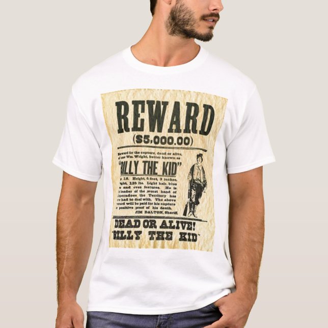 Billy the kid Shirt (Front)