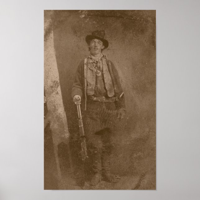 Billy The Kid -- Wild West Poster (Front)