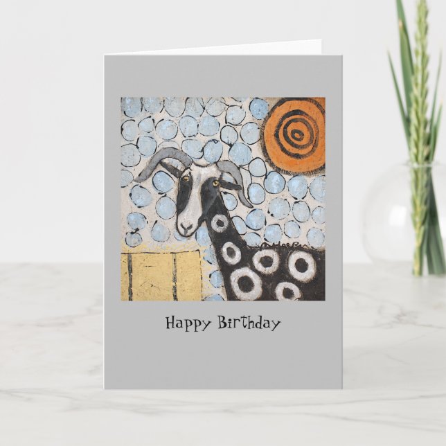 Billy with Bubbles birthday card (Front)