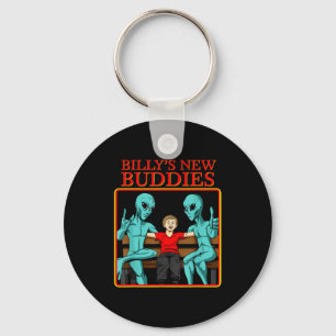 Billy's New Buddies Vintage Alien Shirt - Retro Al Keychain
