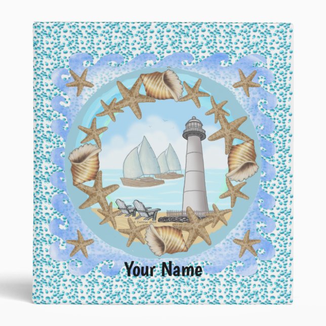 Biloxi Lighthouse Binder (Front)