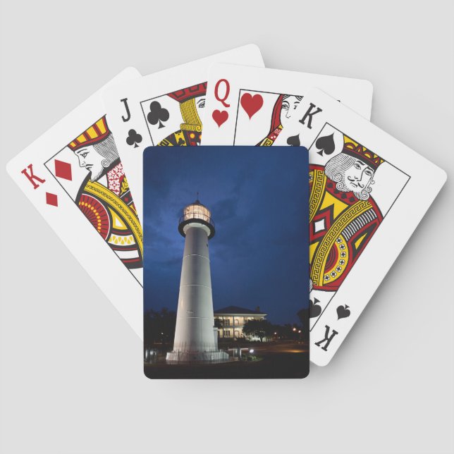 Biloxi Lighthouse Playing Cards (Back)