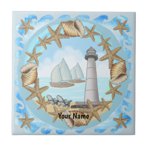 Biloxi Lighthouse Tile