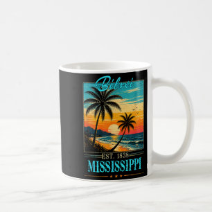Biloxi Mississip Sunset Beach Summer 2026 Coffee Mug