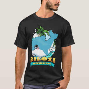BILOXI MISSISSIPPI Cute Baby Dolphin Beach Souveni T-Shirt