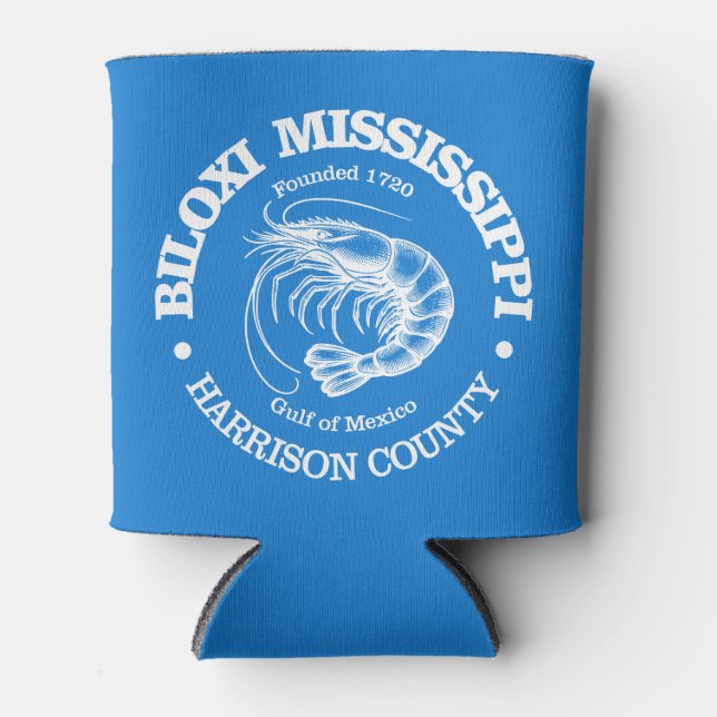 Biloxi (shrimp) can cooler (Front)
